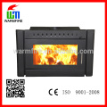 Model BI2500 modern wood burning Indoor fireplace firewood